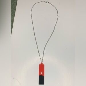 Silver, Tokyo sunset, necklace